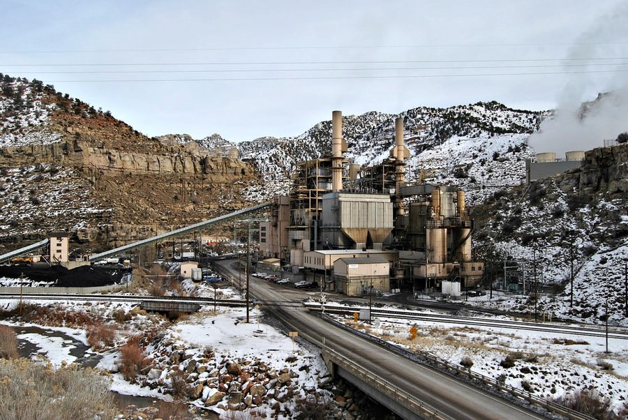 Closure and remediation work at the Carbon Power Plant
